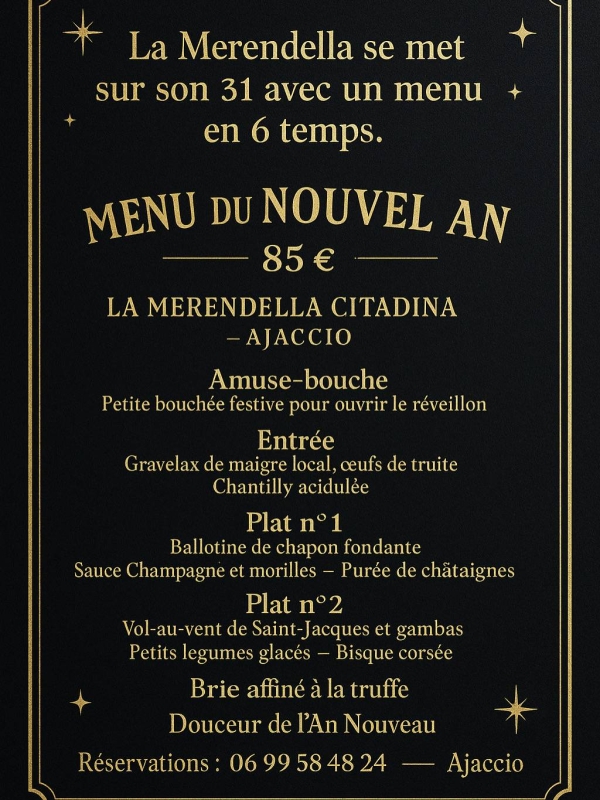 A Merendella Citadina - Restaurant Ajaccio - restaurant a faire AJACCIO
