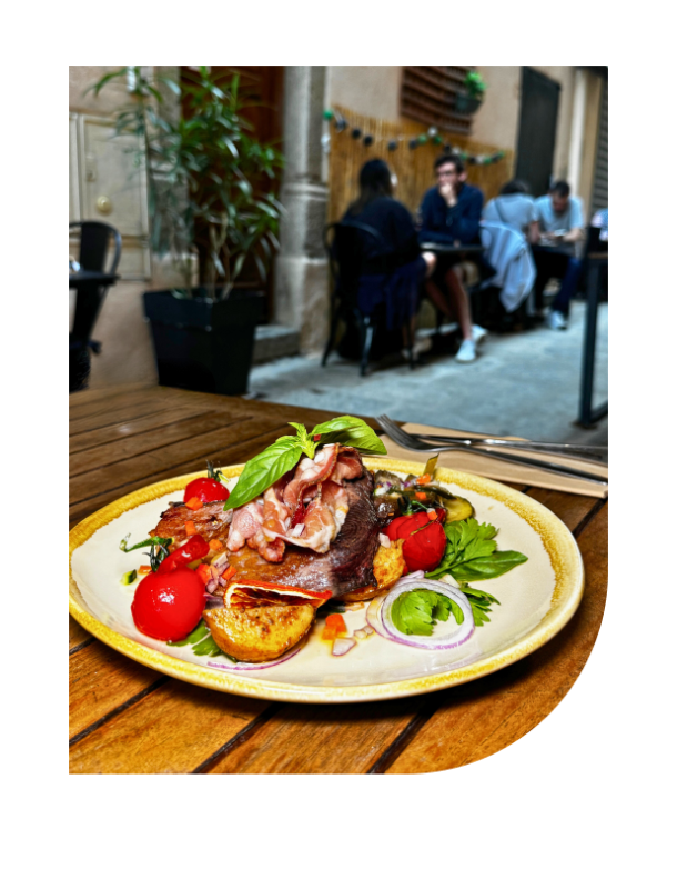 Le restaurant - A Merendella Citadina - Ajaccio - Restaurant Ajaccio centre ville